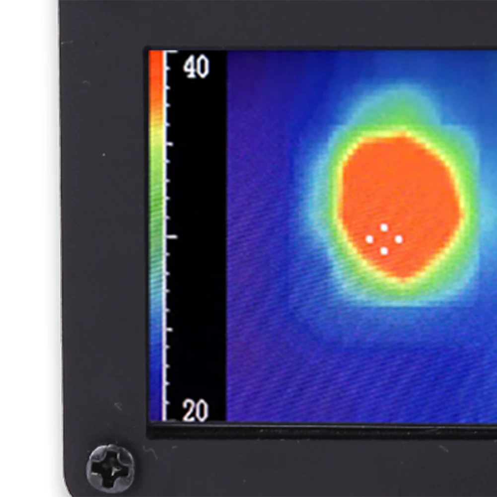 Wyświetlacz LCD Kamera termowizyjna Gadżety do wykrywania Kamera temperaturowa Cyfrowe, precyzyjne, profesjonalne narzędzia pomiarowe