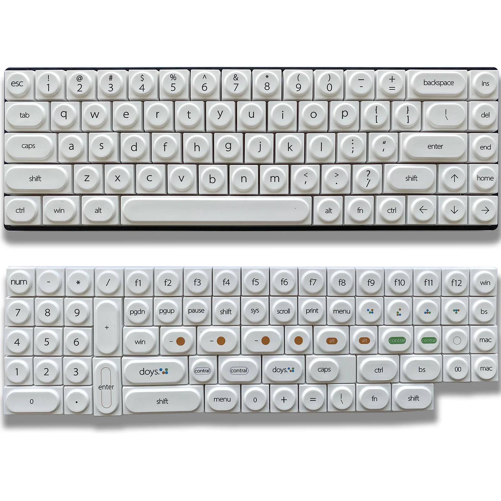 

Toy Mechanical Keycap White Log Personalized Customization Wooting Magnetic Axis Mechanical Keyboard Keycap Game