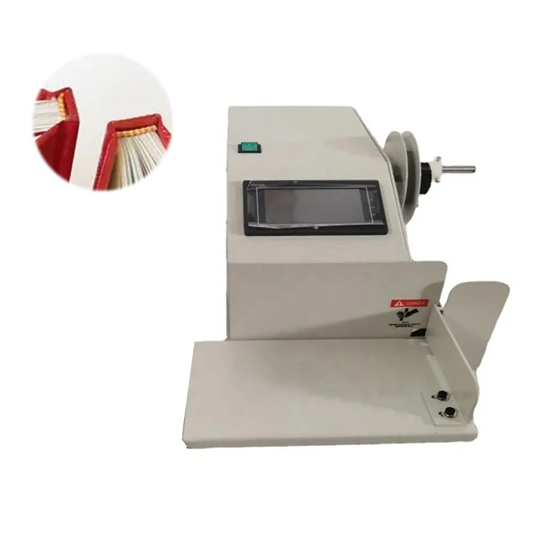 Book Block Head Band Machine Book Block Endband Applying Machine Desktop Book Spine Head Pasting Machine