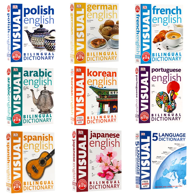

DK Language Dictionary Bilingual Illustrated Dictionary Polish English Bilingual Visual Dictionary Language Learning Tool Book