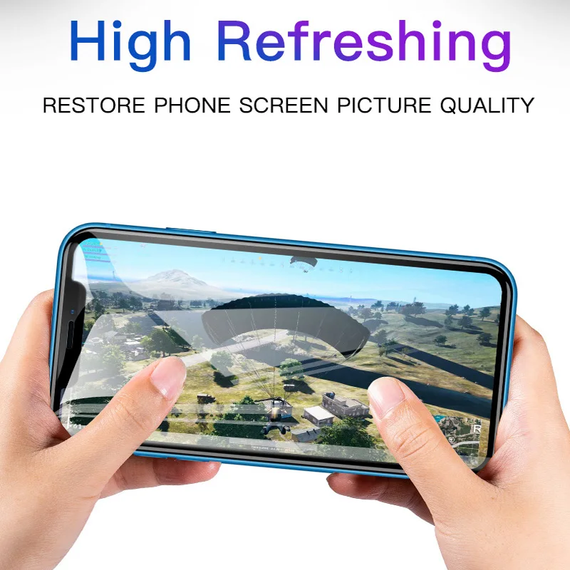 9D Protective Tempered Glass For iPhone 11 12 13 14 15 Pro Max Screen Protector Film For iPhone XR X XS Max 13 12 Mini Glass