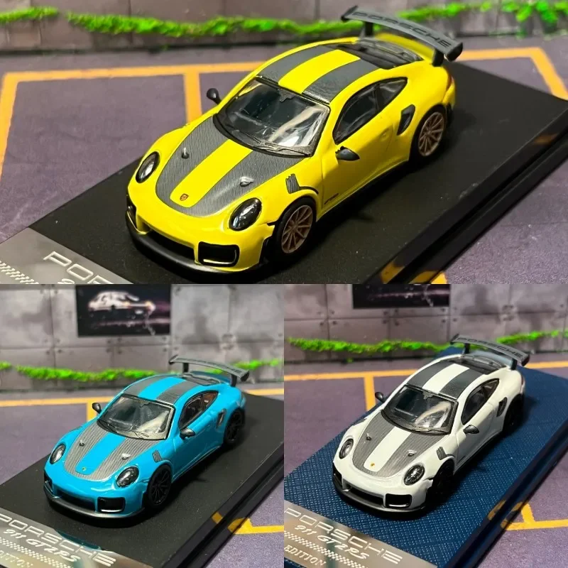 

1:64 911 GT2 RS Сплав спортивная модель автомобиля литье под давлением и игрушка трек гоночный автомобиль Модель Коллекция миниатюрные весы металлический автомобиль игрушки детские подарки