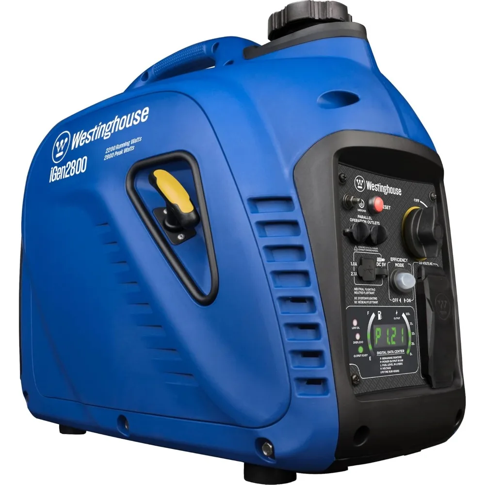 

Outdoor Power Equipment 2800 Peak Watt Super Quiet & Lightweight Portable Inverter Generator, Gas Powered, Parallel