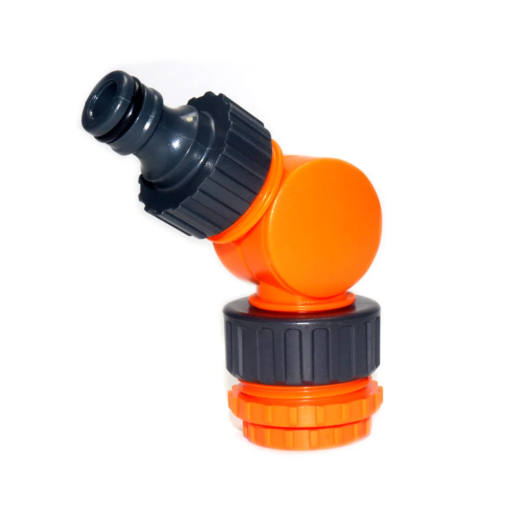1/2 "الأنابيب موصل سريع 180 °   تدوير سريع الإصدار الكوع المشترك حديقة الزراعة الدفيئة الري غسيل السيارات المناسب