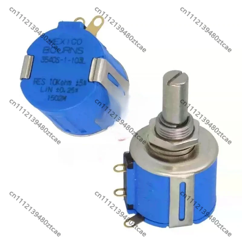 10K ±5% Multi-turn Potentiometer 3540S-1-103L, Compact Variable Resistor For Electronic Instrument Control Panel Matching