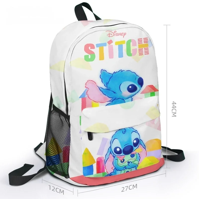 

2024 New Disney Stitch New Children's School Bag Children's Backpack Cartoon Girls' School Bag Large Capacity High Quality