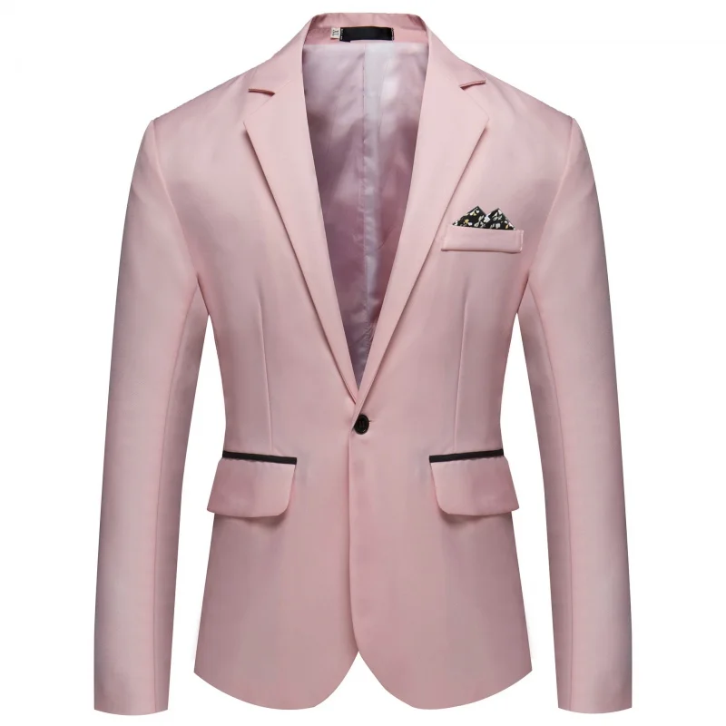 Men's suit jacket stylish slim fit business casual suit designer coats formal wear blazers Jackets