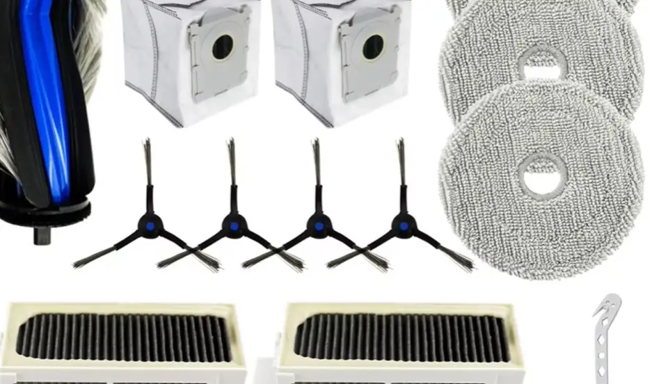 メインサイドブラシモップクロスダストバッグキット-ecovac-deebot-mini-ロボット掃除機部品アクセサリー用