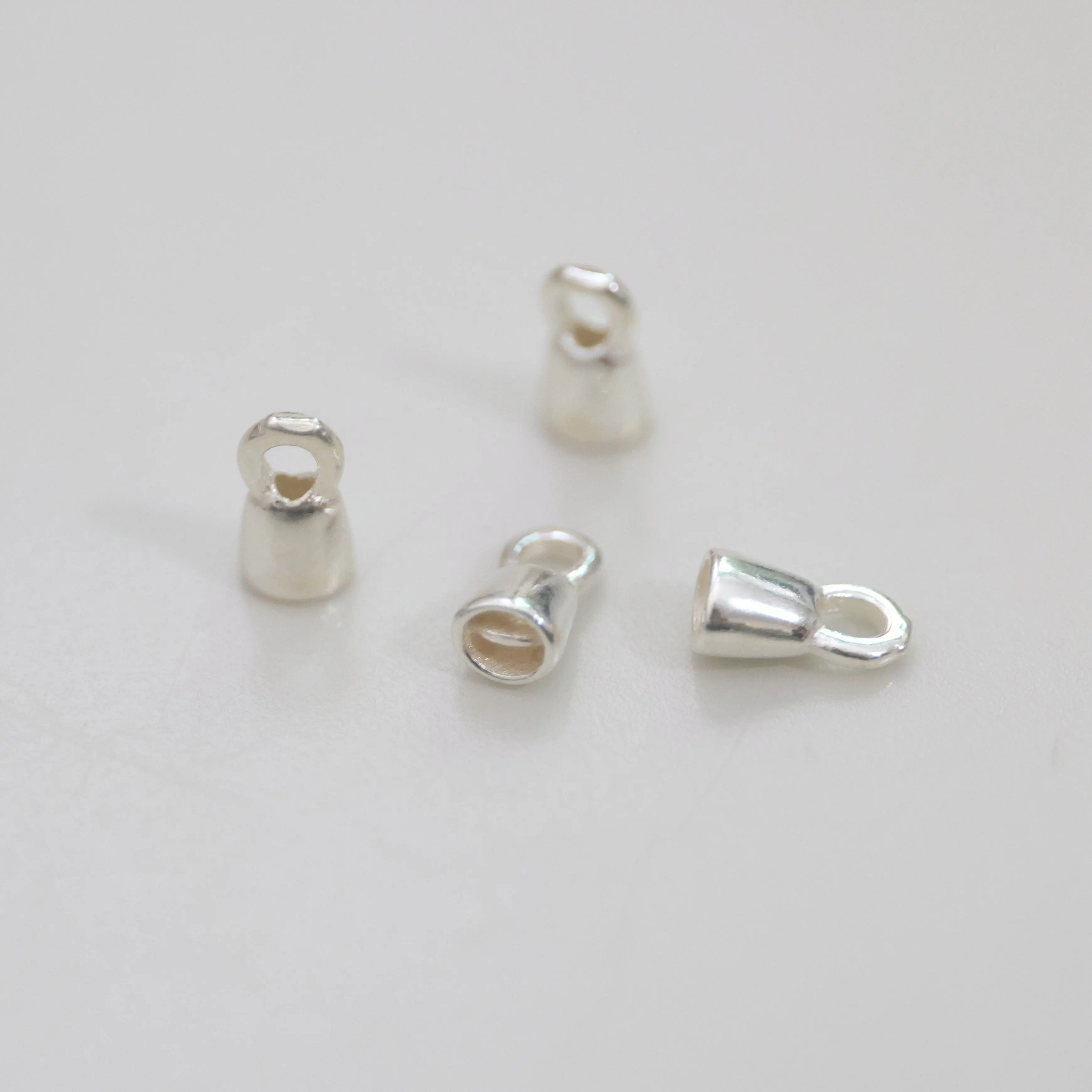 4pcs 100% Solid 925 Sterling Silver Hooks Connector for DIY Beads Bracelet Necklace Making Jewelry Finding JQ0086