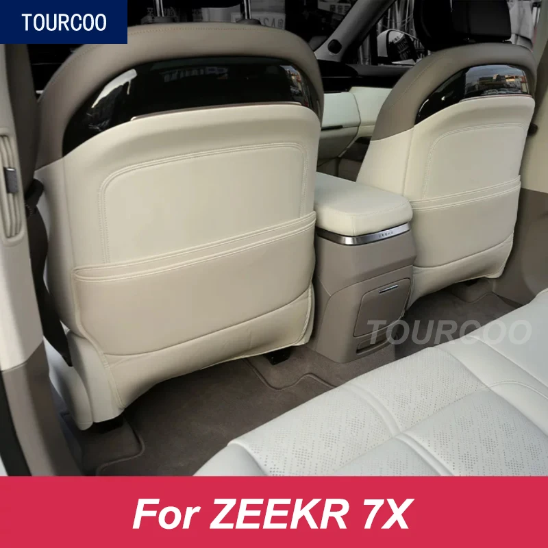 

For ZEEKR 7X 25-26 Seat Back Protectors Anti-kick Pad Cover Interior Styling Modified Accessories