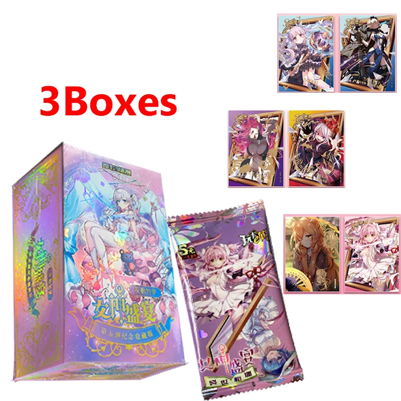 2024 New wholesale Goddess Story Card Goddess Feast Hobby Collectible Card Bikini Summer Suit Doujin Anime Booster Box Toy Gifts