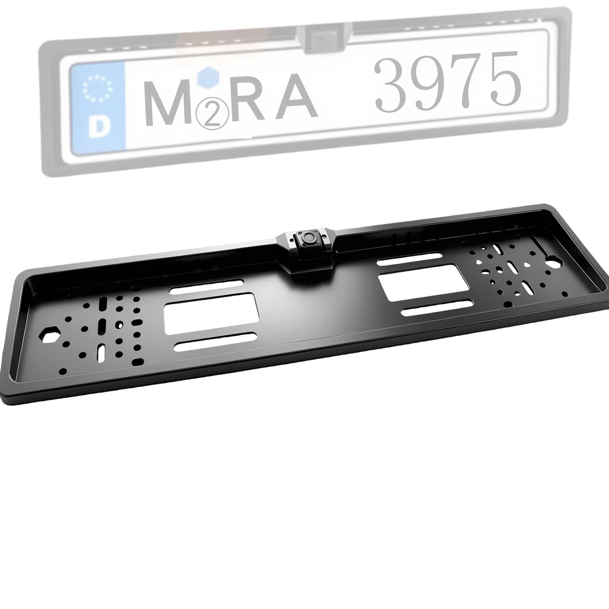 European License Plate Frame Camera 4 IR Night Vision HD CCD Waterproof Rear View Cam Reverse Backup Camera Auto Parts