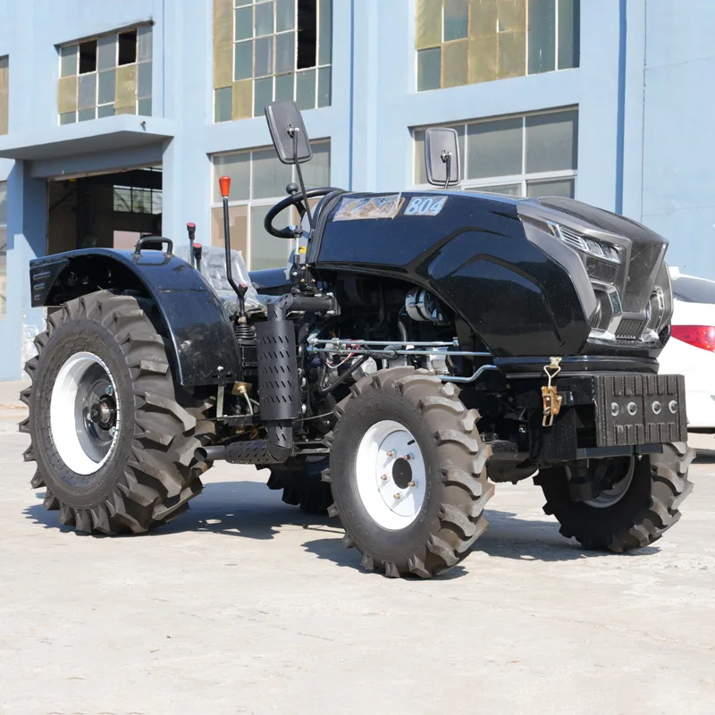 

80HP Farm Tractor, Customized Implements, CE Certified, Direct Factory Price, Global Shipping