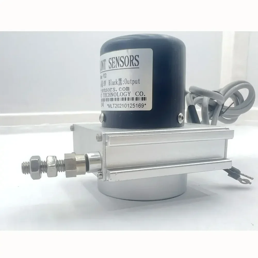 Imagem -05 - Sensor de Posição de Saída de Sinal de Resistência Codificador de Corda de Fio Régua Série Miniatura Linear 5k 10k