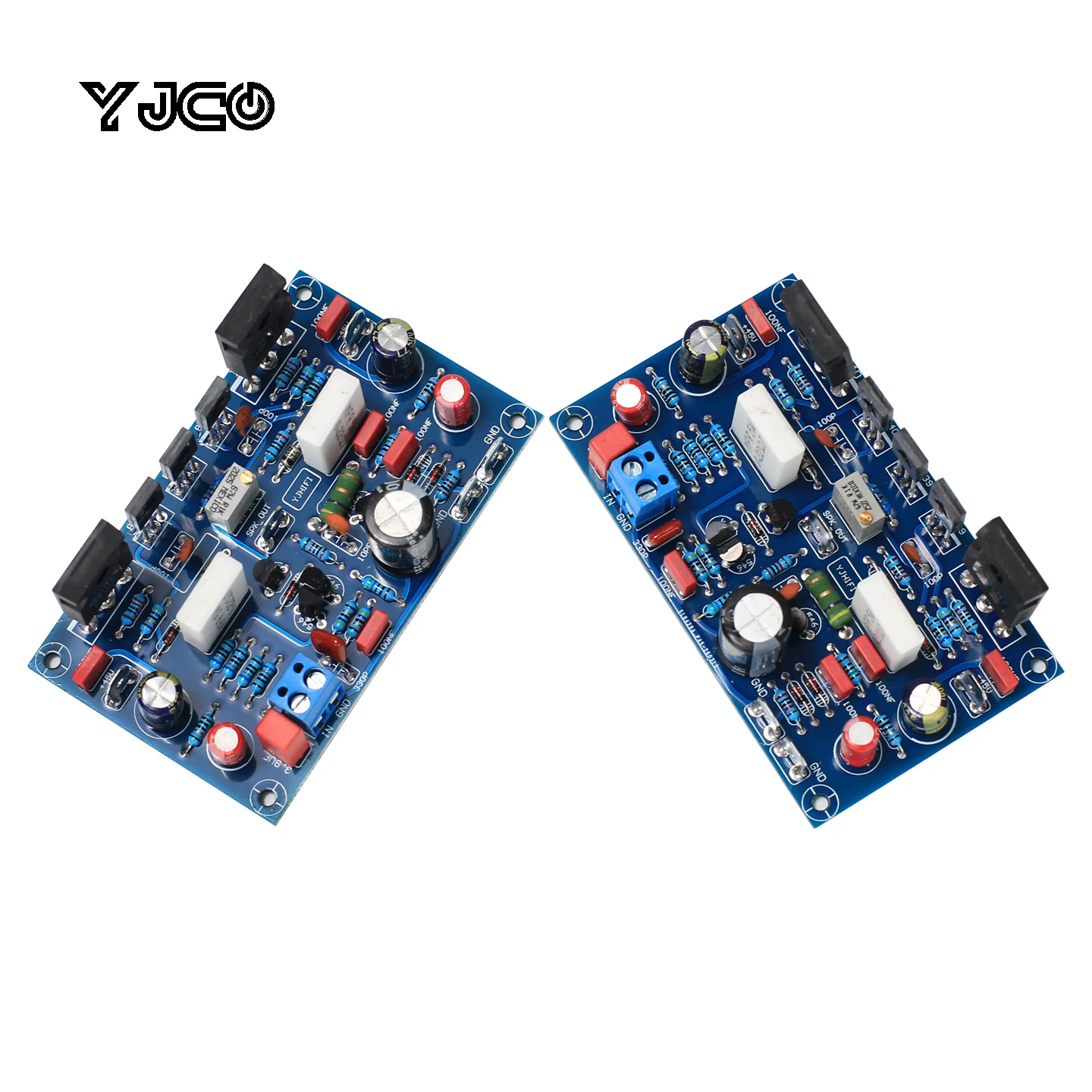 

YJCO 1 Pair IRF240 MOSFET Amplifier Board 100W Single Channel HiFi Audio Power Amp Module ±35V~±45V Low Distortion 0.012% THD