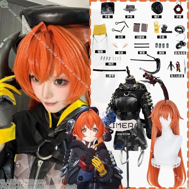ハロウィンコスチューム女性アニメゲームゼンレスゾーンゼロコスプレオルフィジライケイファッションパンク-disfraz-adulto-アニメ服