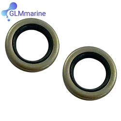 2Pcs Oil Seal 329923 for Johnson Evinrude Outboard 90 100 115 130 150 175 200 250 300 HP 1984-2010 Engine 0777554 86250 18-2062