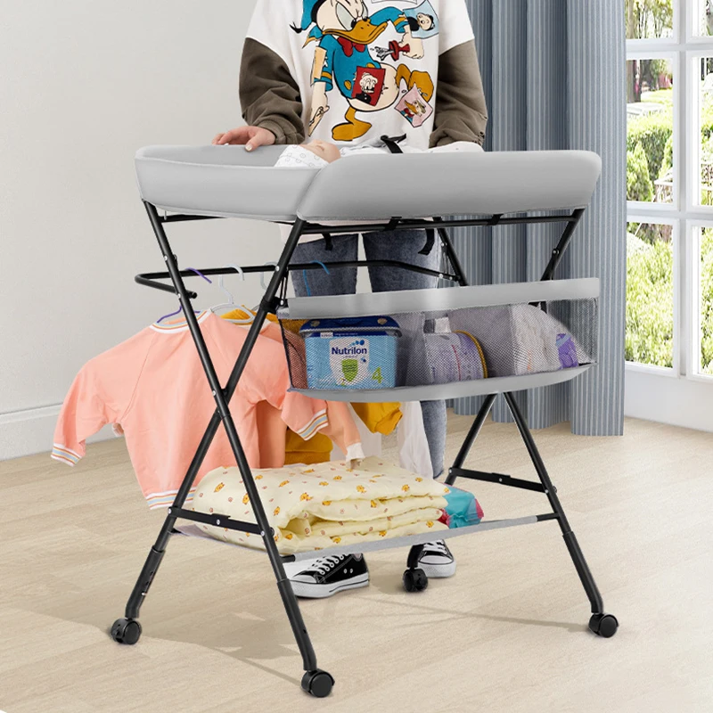 Newborn Baby Change Diaper Table Diaper Changing Table Baby Care Desk  Massage Baby Care Table Foldable Changing Case