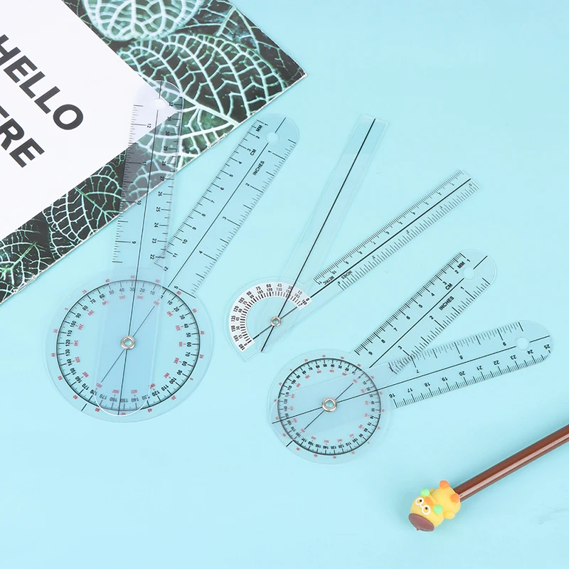 6/8Inch Goniometer Medical Joint Ruler Calibrated Orthopedics Angle Rule Spinal Finger Angle Ruler Protractor