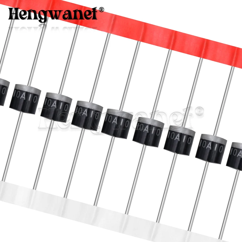 20pcs 10A10 6A10 20A10 R-6 snap10A 20A 1000V DIP Axial Redresseur Diode Bonne Qualité