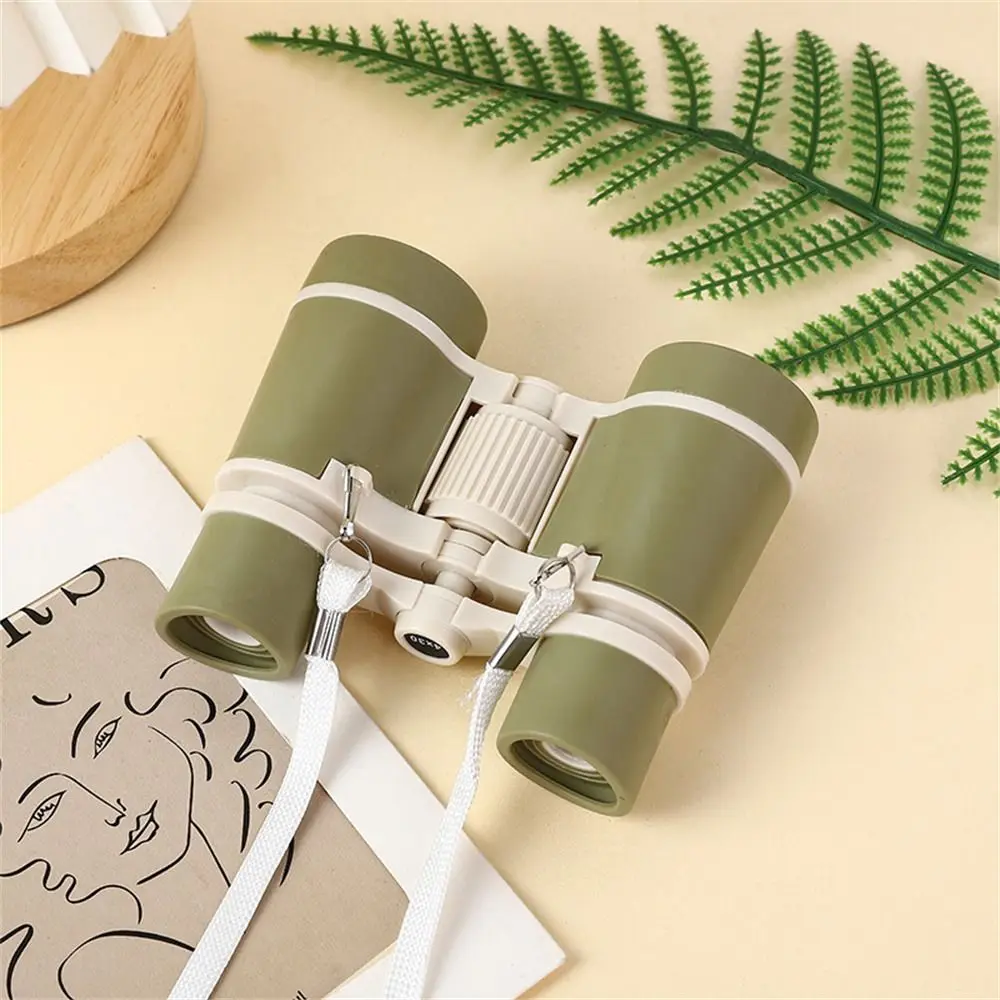 Bird Watching Children's Binoculars High Power HD Shockproof Kids Telescope Learning 4X30mm Jungle Binoculars Birthday Gifts