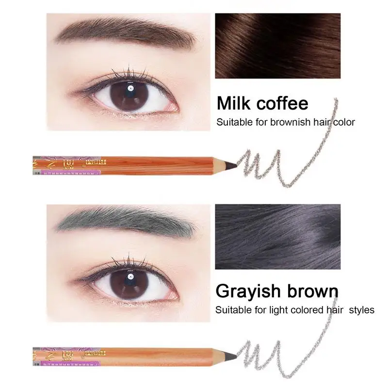 Eyebrow Definer Pencil Makeup Pencil For Eyebrow Waterproof Brow Stylist Definer Eyebrow Retractable Pencil For Girls Women