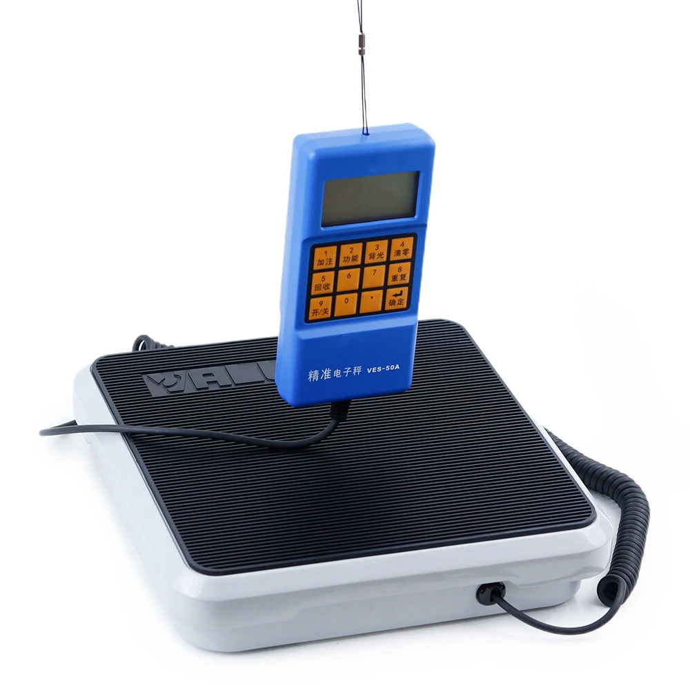 Electronic scale VES-50A precision of the cold media is called quantitative fluorine balance scale refrigeration tools