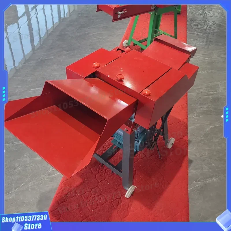 Farm Feed Grinder Machine Forage Corn Silage Wheat Straw Chopper Rice Hull Cutting Equipment Agricultural Hay Processing Tool