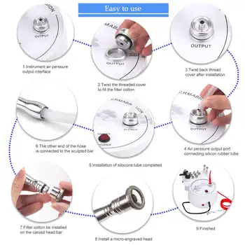 專業鑽石微晶磨皮儀,適用於臉部去角質、護膚、黑頭去除,水霧去角質儀 10 最佳銷售 皮剝脫 - №9