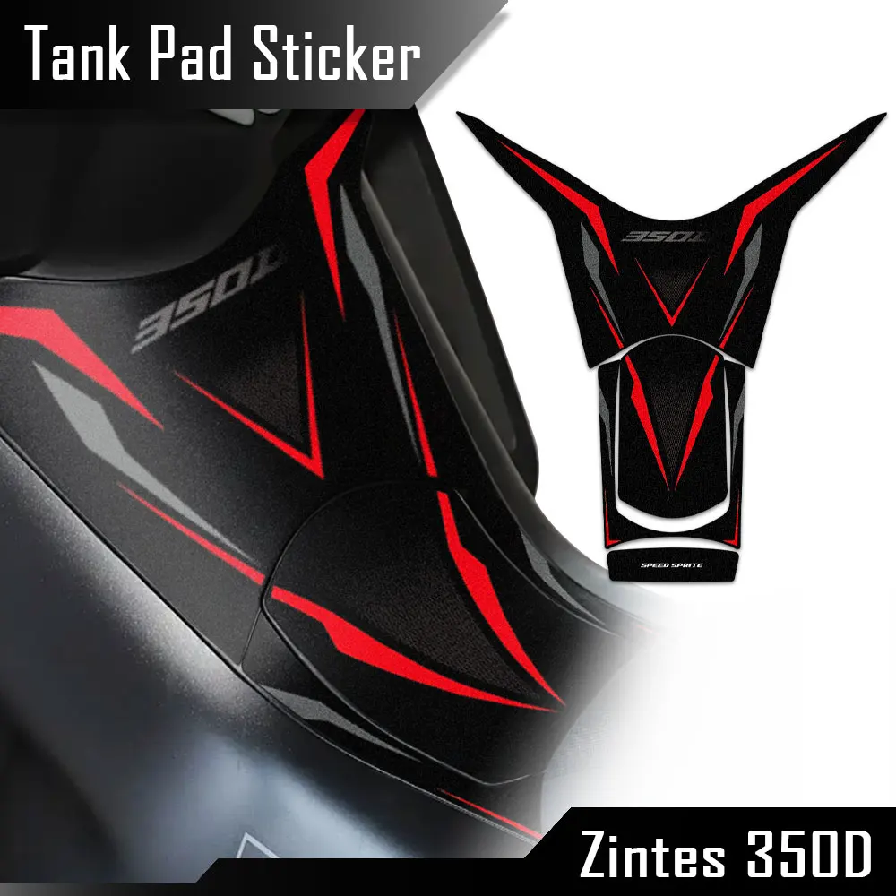

Motorcycle Tank Pad Sticker Fuel Gas Cover Protection Accessories Decal For Zontes 350 D 350D