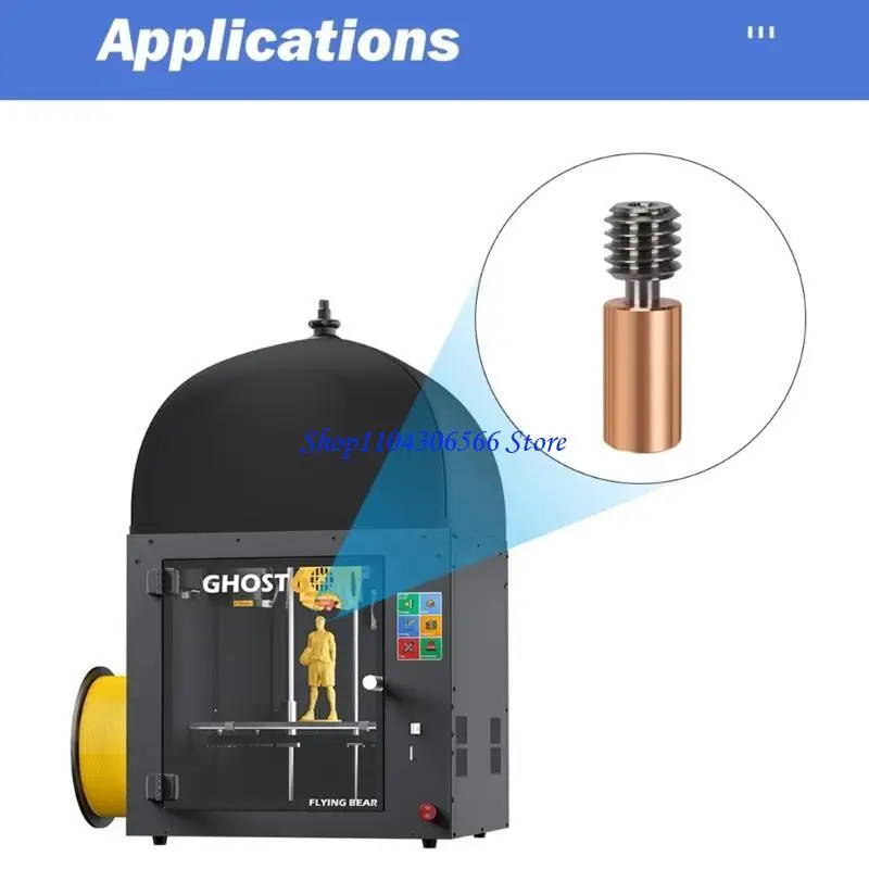 

02DD Биметальный тепловой разрыв для Ghost6 5 Hotend 1,75 мм горло.