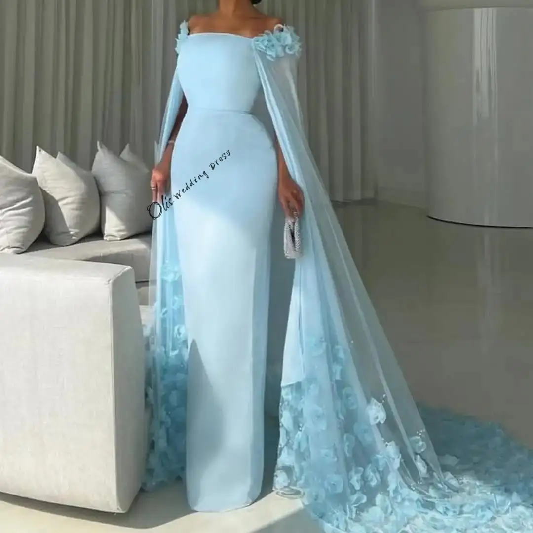 customized Vintage Mermaid Sleeveless Prom Dresses Off The Shoulder Floor Length Party Dresses Flowers Beadings Evening Dresses