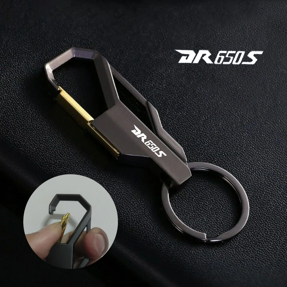 FOR SUZUKI DR650S DR650 DR 650 S 650S 2015-2023 2022 Motorcycle Keychain Waist Hanging Keyring Key Chain Accessories Custom LOGO