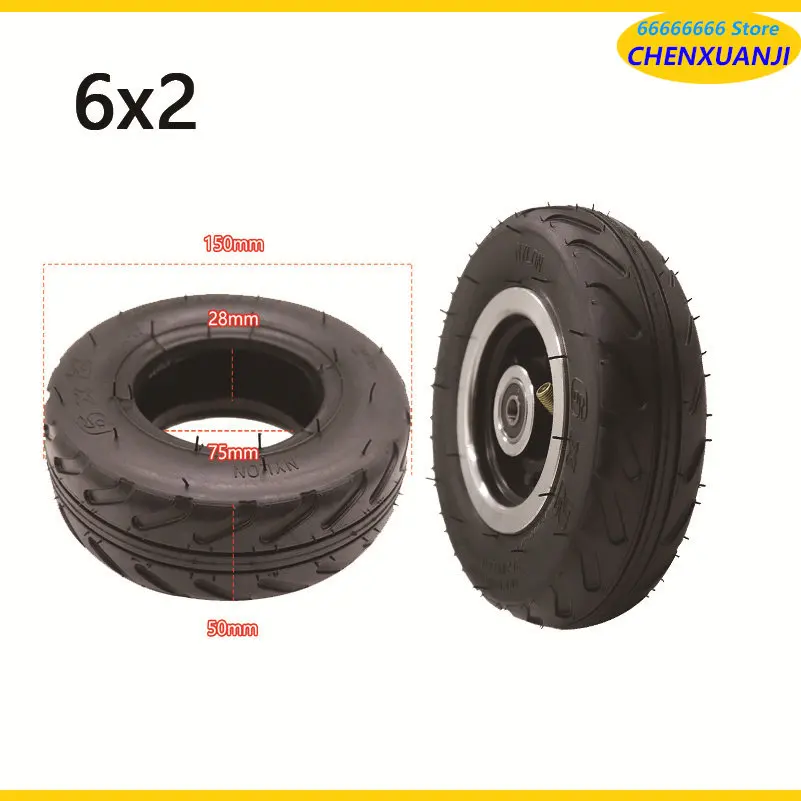 6X2 Inflation Tire Wheel Use 6\