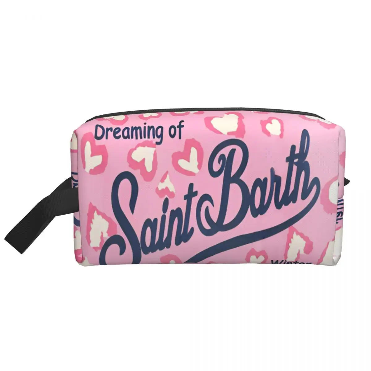 

Travel SAINTBARTHed Makeup Bag Large Cosmetic Bags Accessories Women Zipper Beauty Toiletry