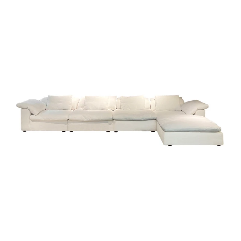 *Hot Sale 2/3/4 Seat Sectional Modular Cloud Italian Style Down Sofa Couch Living Room Sofa