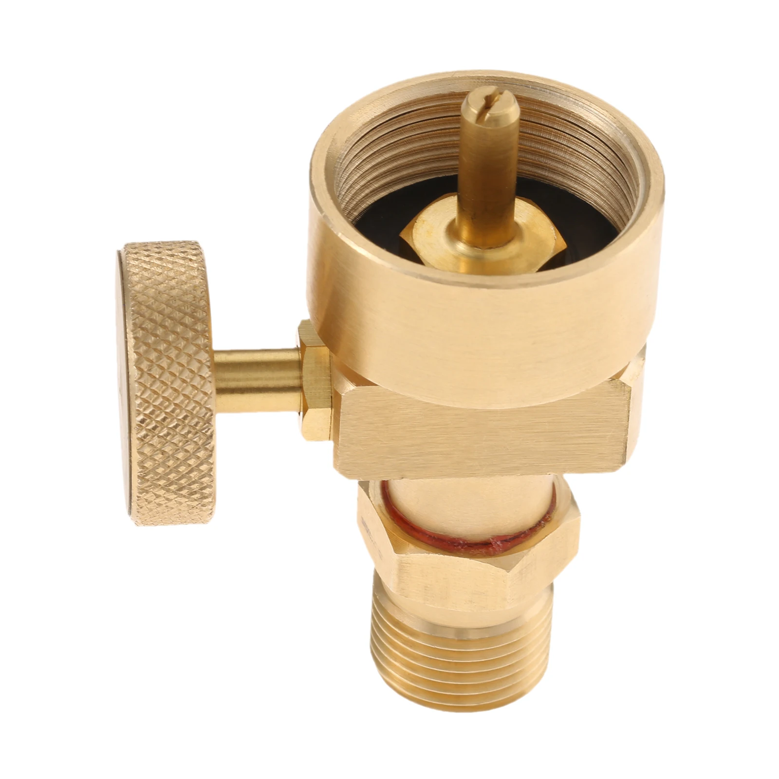 

1LB Propane Joint With Valve CGA-600 Female to CGA-200MC Acetylene Regulator Thread Male Valve Kit Appro 60mm Length Mapp Bottle