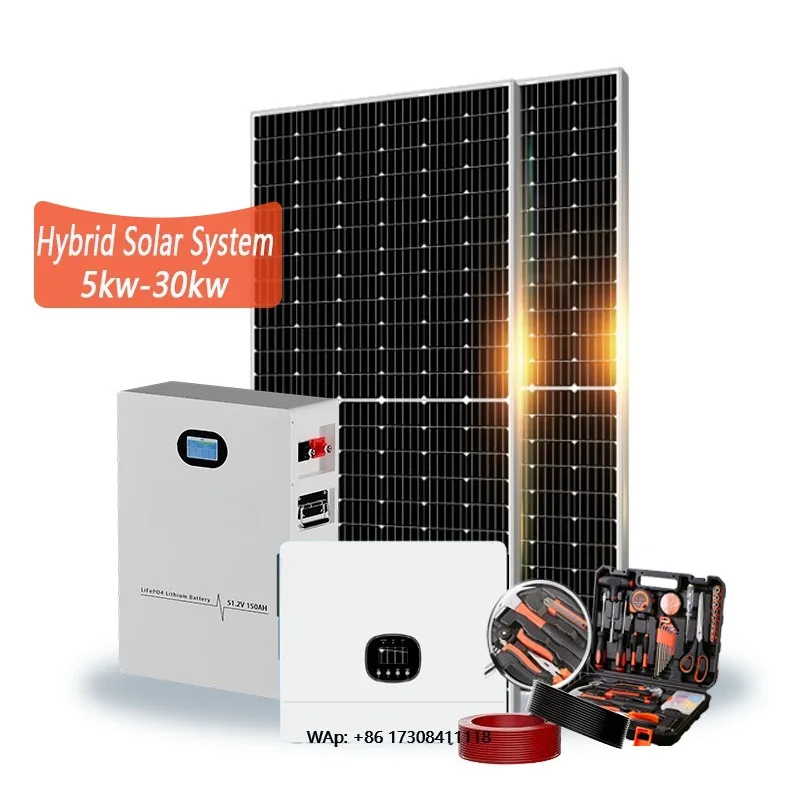 5/10KWH hybrid solar system with controller and lithium-ion battery 3-12KW and industrial inverters