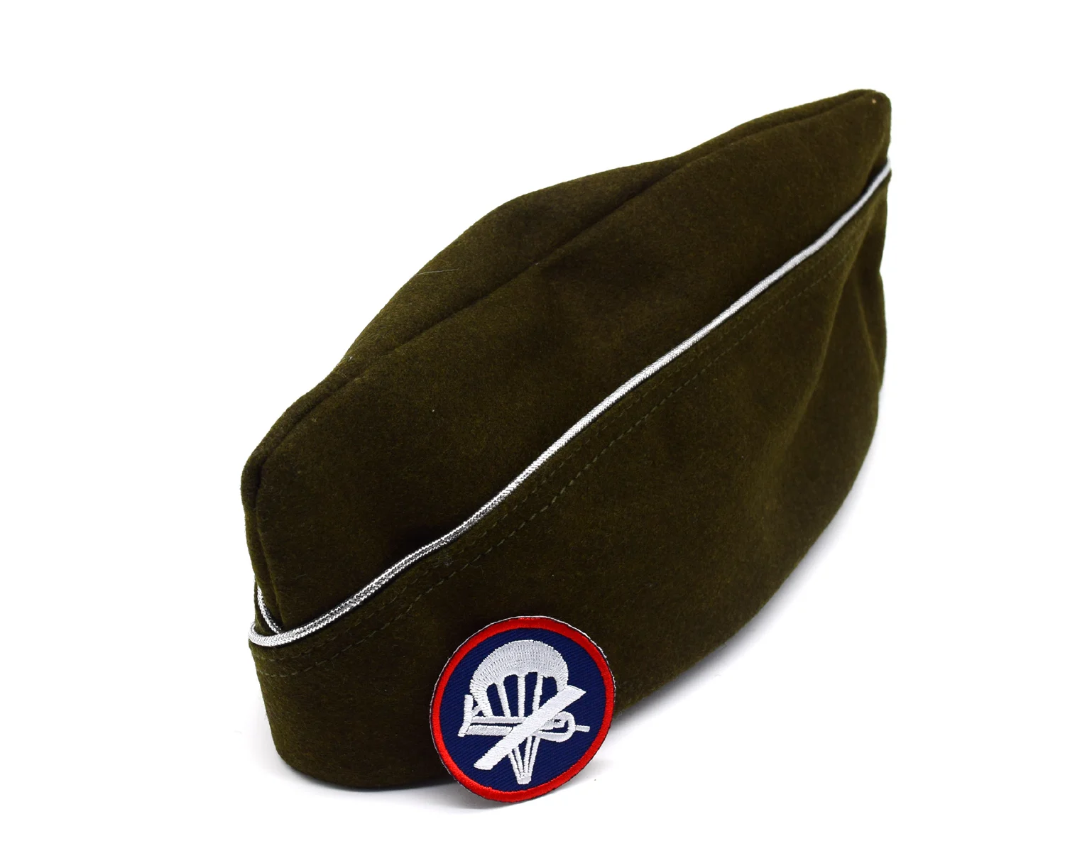 

Cosplay US OFFICER’S GARRISON WOOLEN CAP RED BADGE