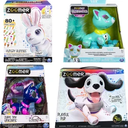 Zoomer-juguetes interactivos inteligentes originales para niños, perro Robot cachorro juguetón, mascota electrónica, gatito, unicornio, juguetes parlantes