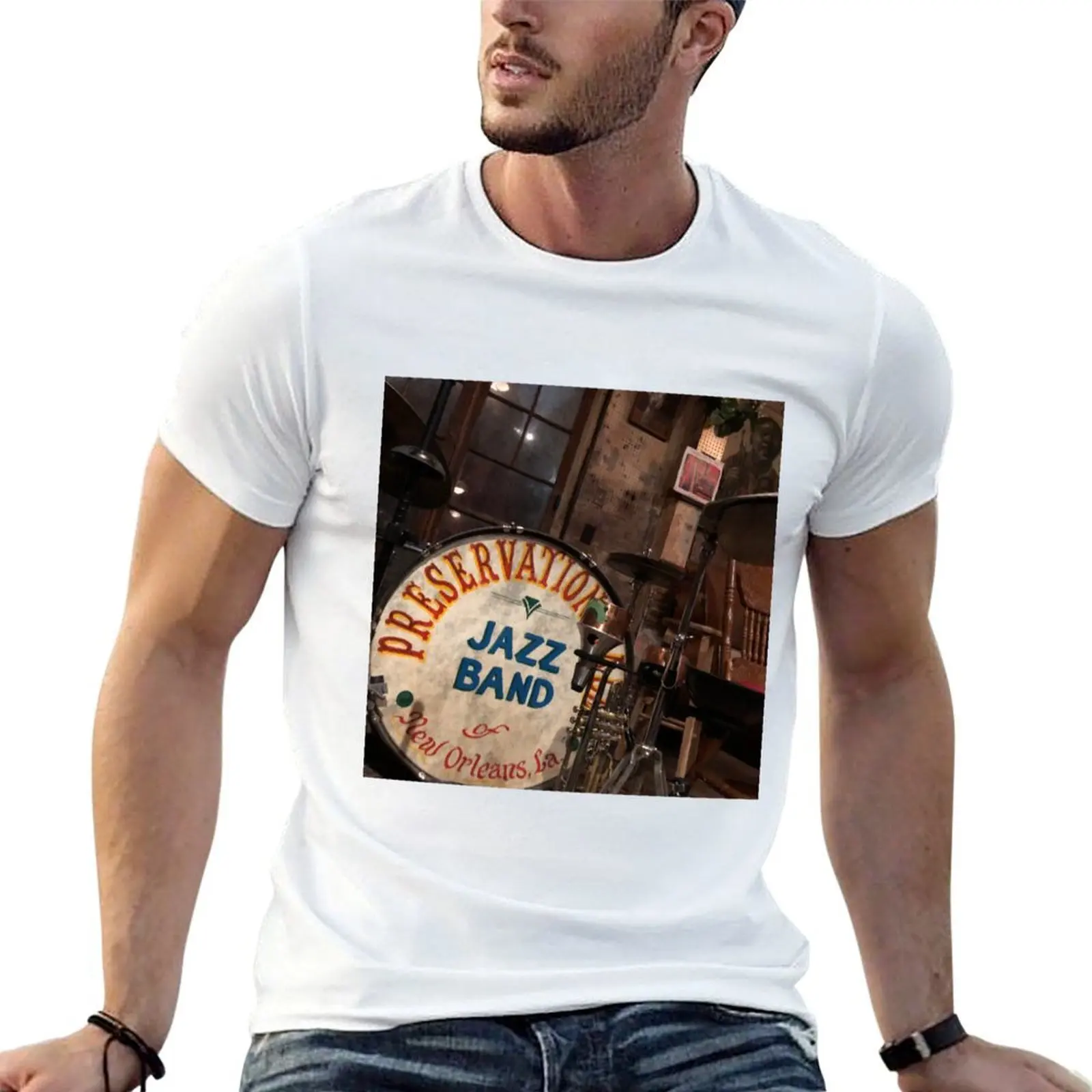 Preservation Hall T-Shirt quick drying tshirts personalised black t-shirts for men