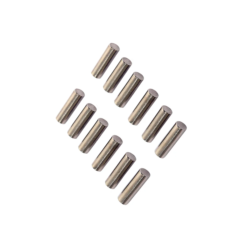 60pcs Professional Pickup Pole Slug Metal Cyclinder Slug Rods for Electric Bass Guitar Replacement 5 x 175mm