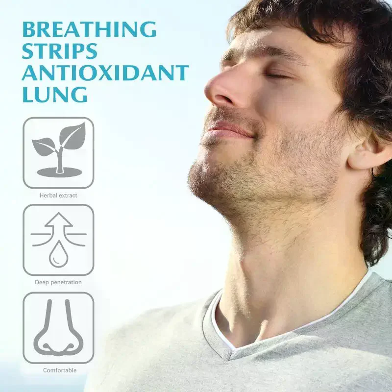 

Nasal Relief Patch Breathable Nasal Sticker for Nasal Congestion Dry Nose Itchy Nose Care Natural Herbal Extract Nasal Comfort