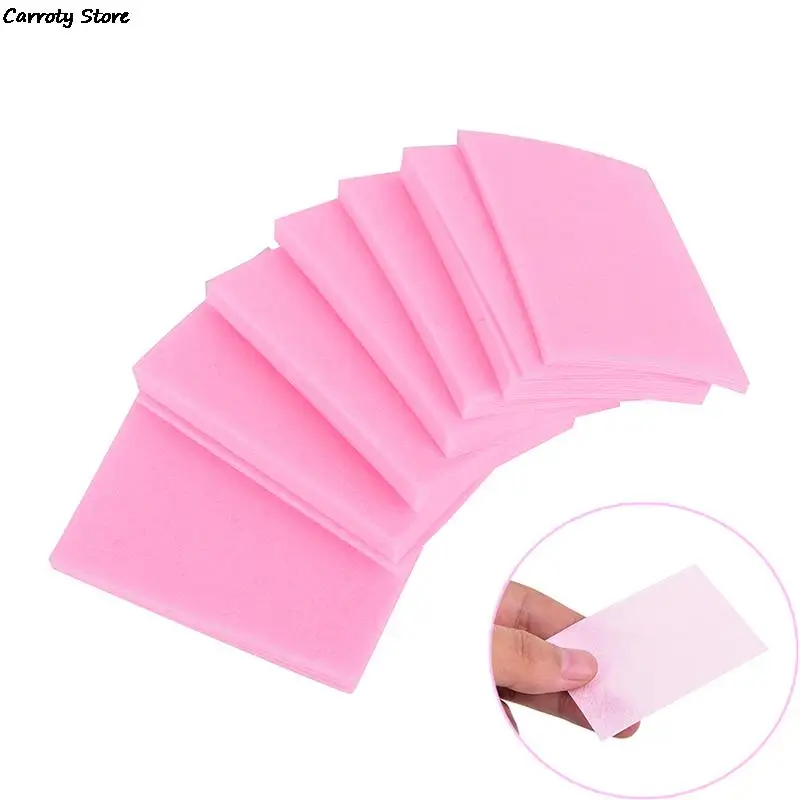 Nail Polish Remover Cleaner Manicure Wipes Lint Free Cotton Pads Paper Nail Art alcohol dispenser