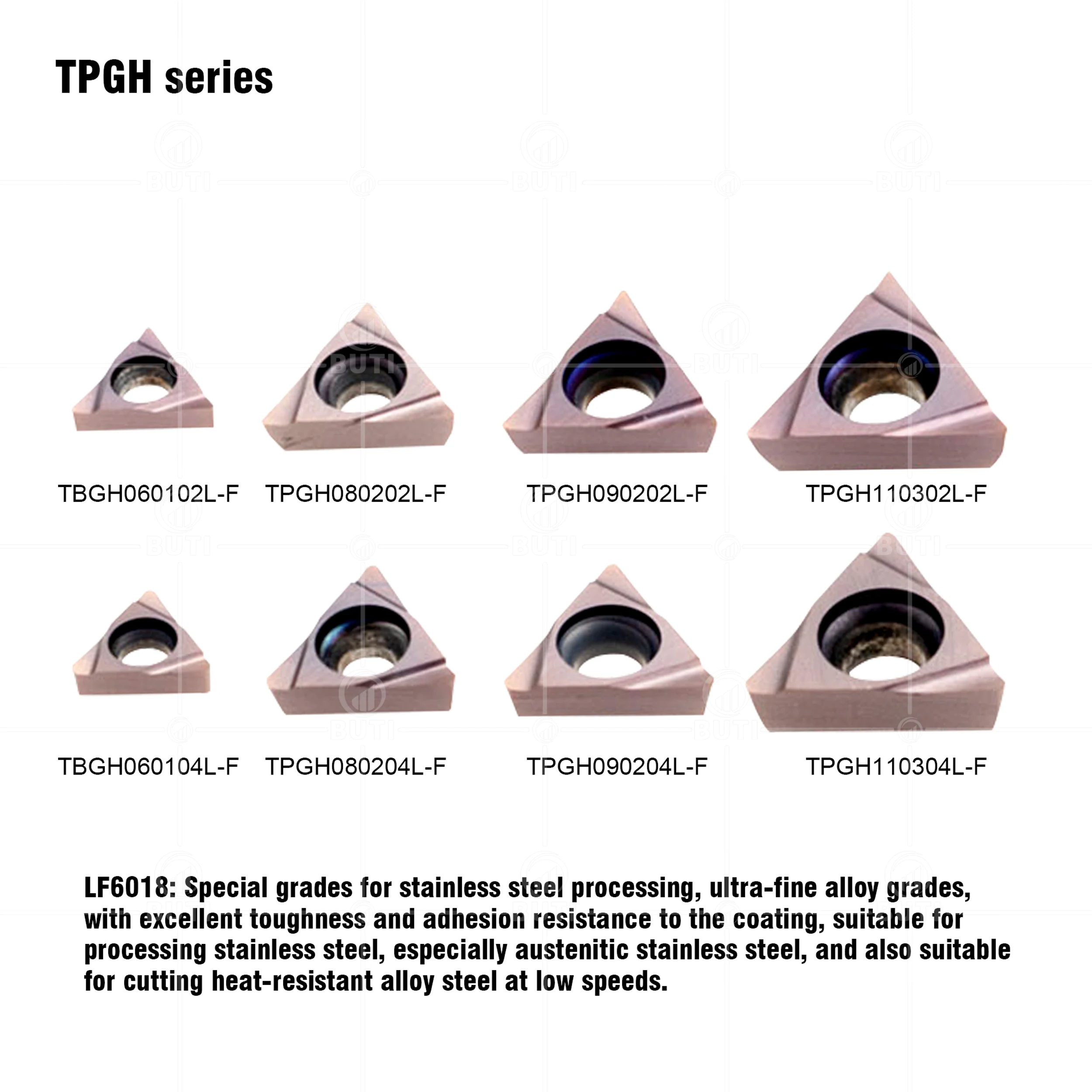 DESKAR 100% Original TPGH080202 TPGH080204 TPGH090202 TPGH090204 TPGH110302L-F TPGH110304L-F LF6018 Carbide Inserts Boring Tools