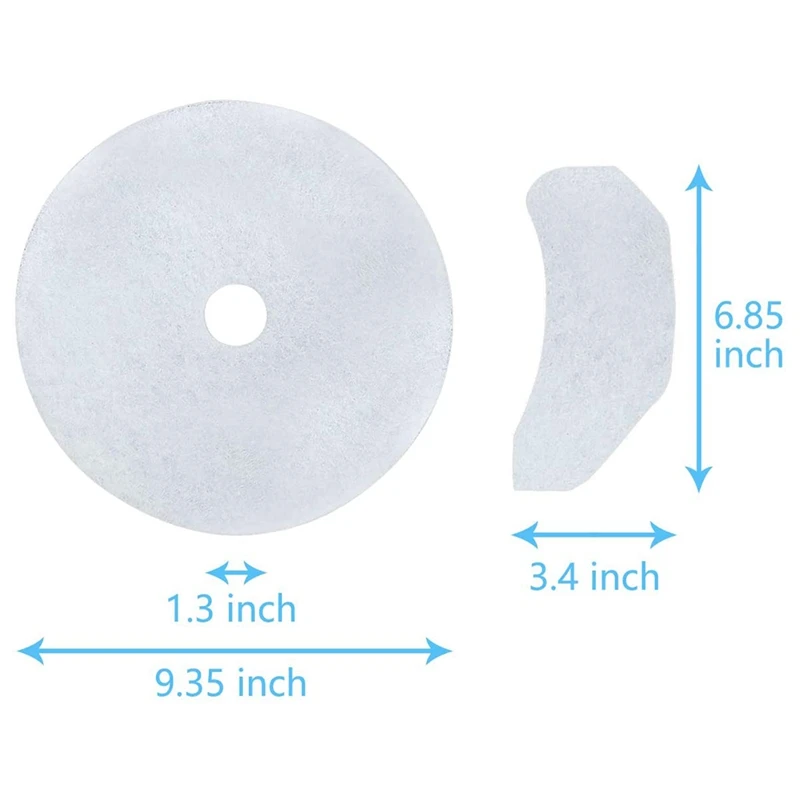 팬더/매직 쉐프/Sonya/Avant 용 호환 천 건조기 배기 필터 세트 교체