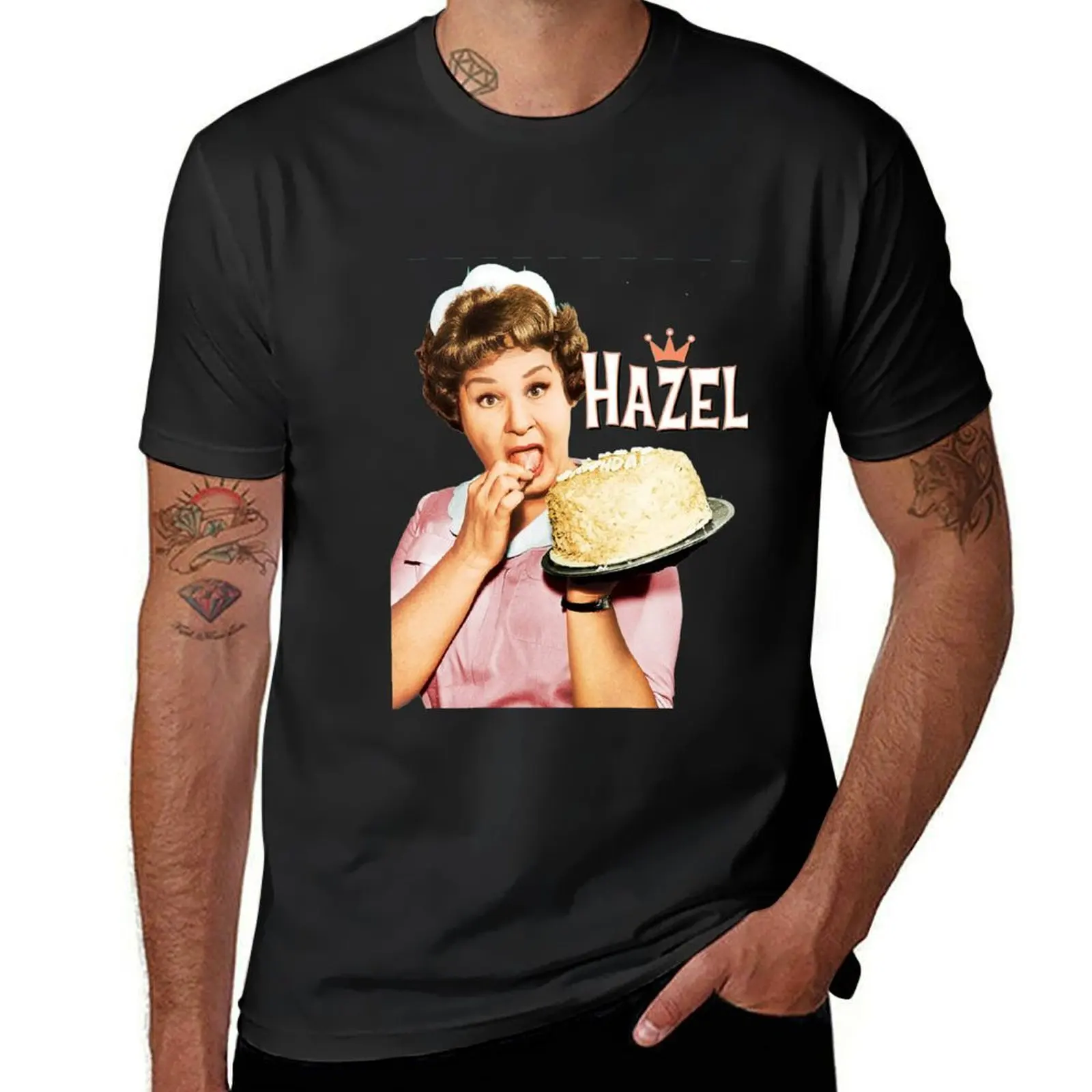 Hazel TV T-Shirt plain tees mens t shirts