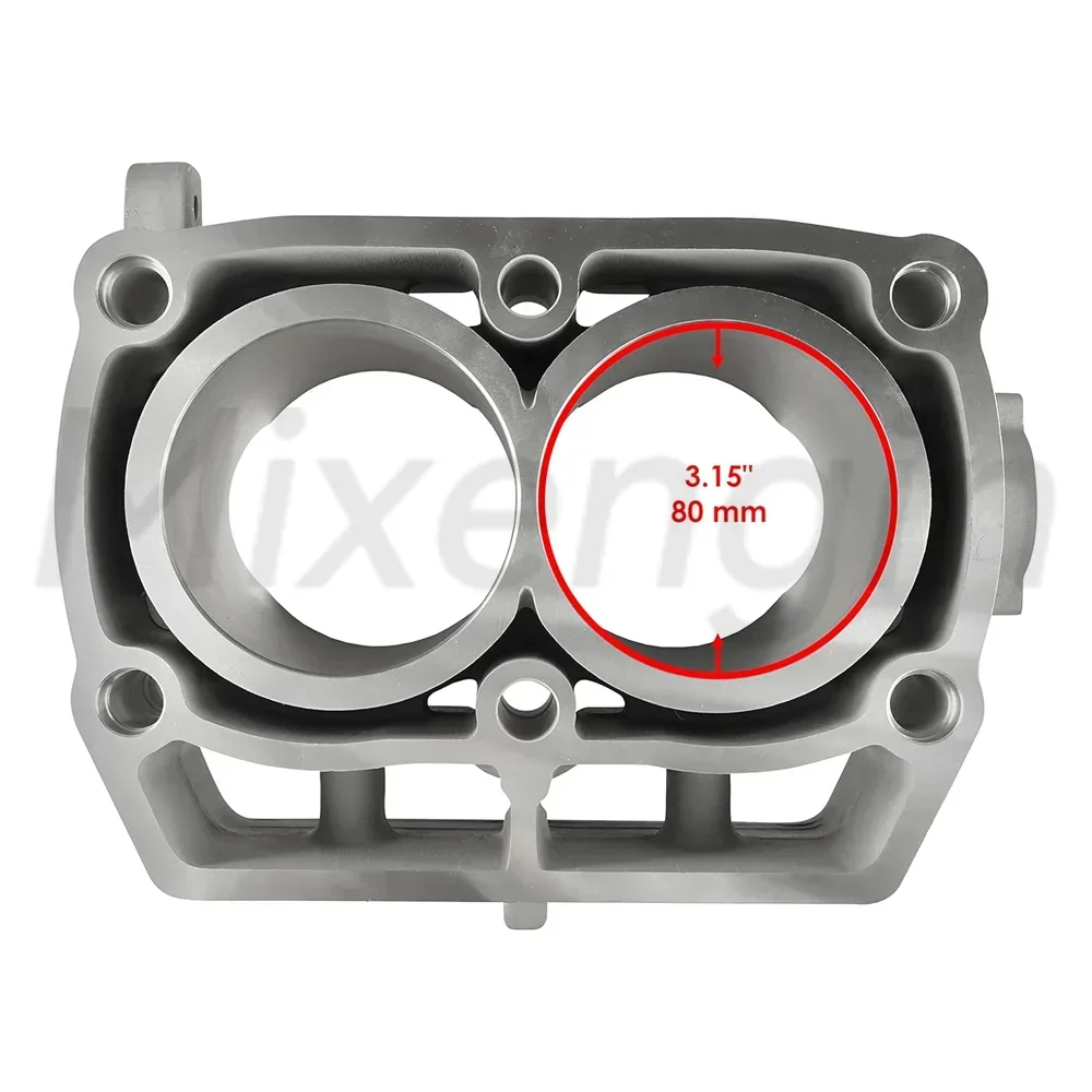 STD 80mm ATV UTV cylinder block For Polaris RZR Ranger Sportsman 700 800 4x4 6x6 EFI 2004-2017 2203911 Motorcycle Engine Parts