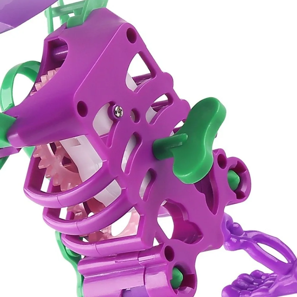 빛과 음악이 있는 발광 춤추고 흔드는 3D 해골 장난감, 윈드업 스켈레톤, 관절이 움직이는 유연한 해골, 스트레스 해소