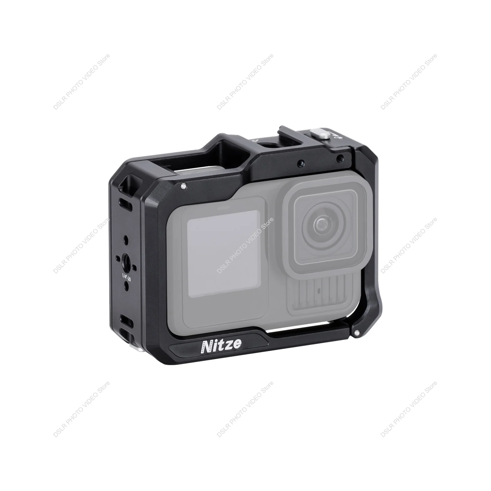 GoPro HERO 13 / HERO 12 / HERO 11 / HERO 10 / HERO 9 カメラ用 Nitze ケージ